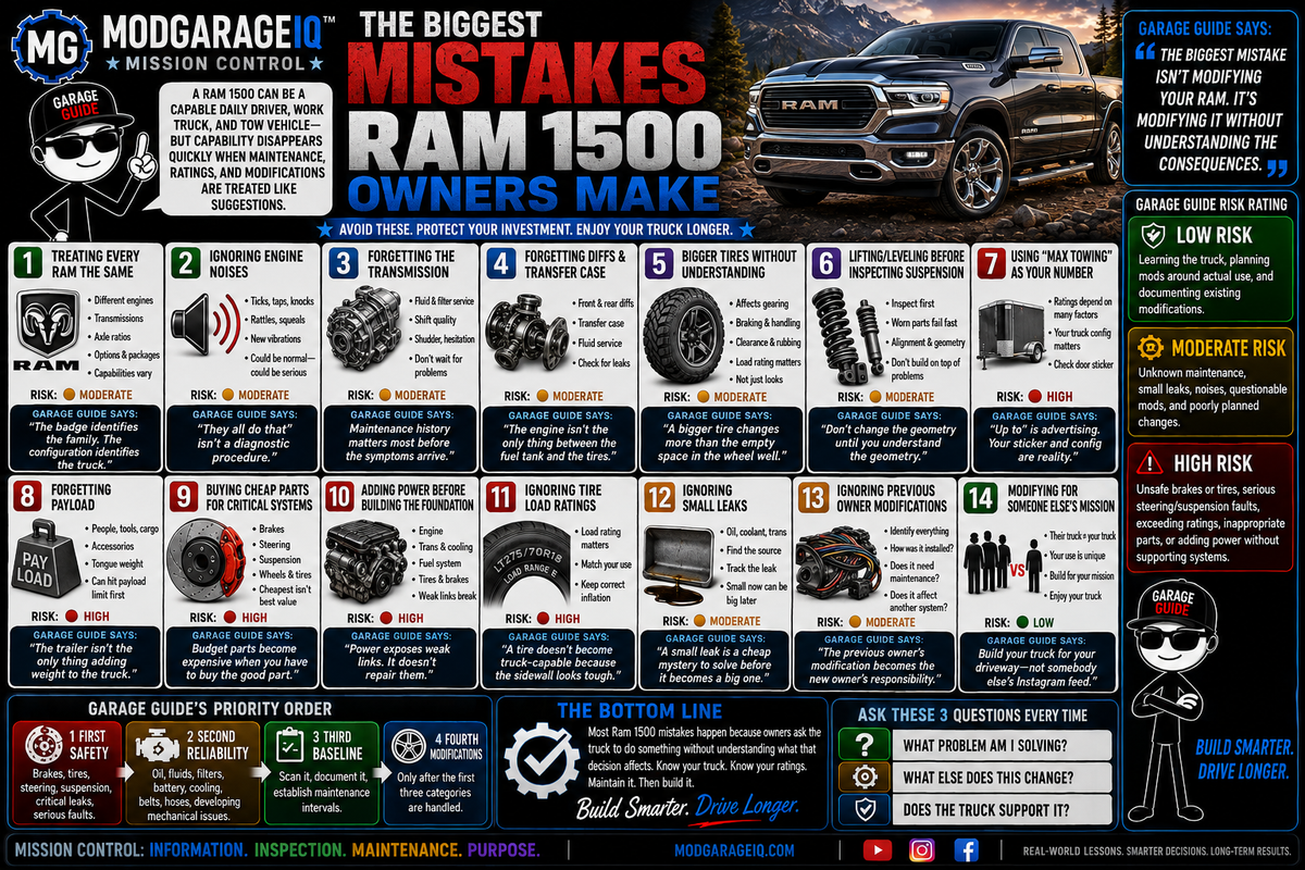 The Biggest Mistakes Ram 1500 Owners Make