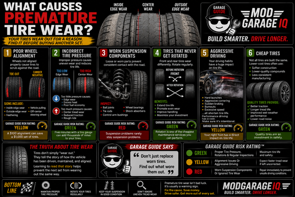 What Causes Premature Tire Wear?