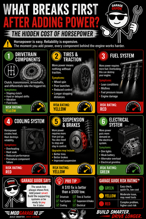 What Breaks First After Adding Power?