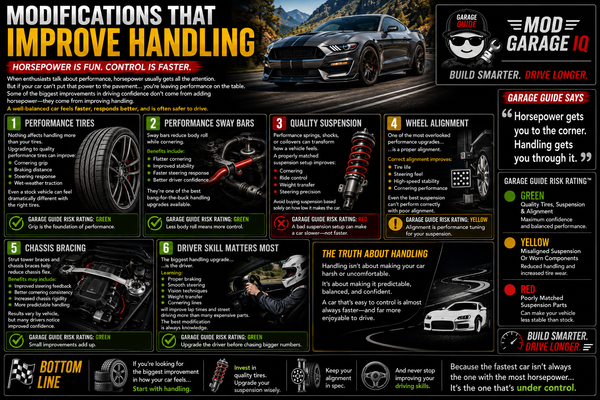 Modifications That Improve Handling