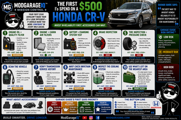 The First $500 I’d Spend on a Honda CR-V