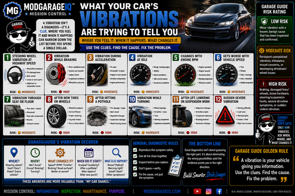 What Your Car’s Vibrations Are Trying to Tell You