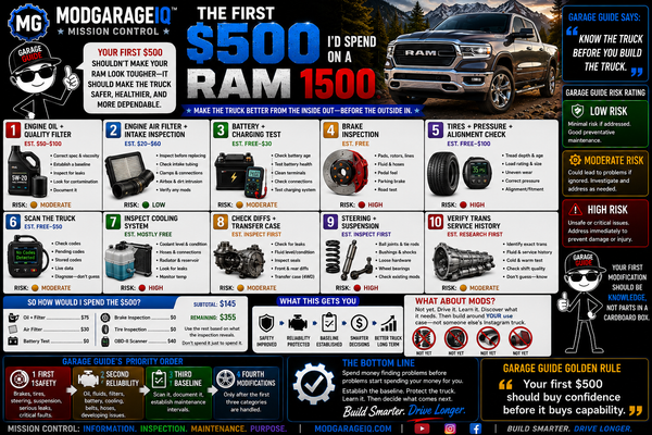 The First $500 I’d Spend on a Ram 1500