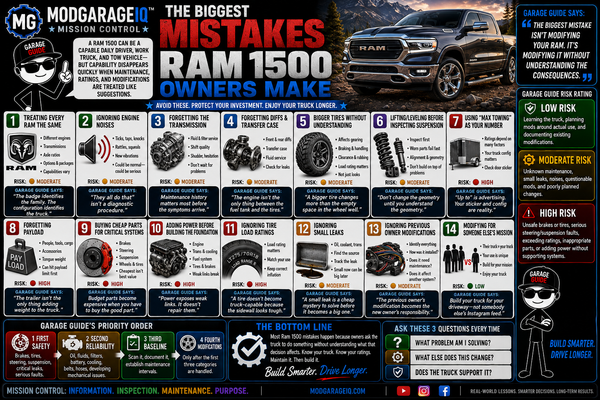 The Biggest Mistakes Ram 1500 Owners Make
