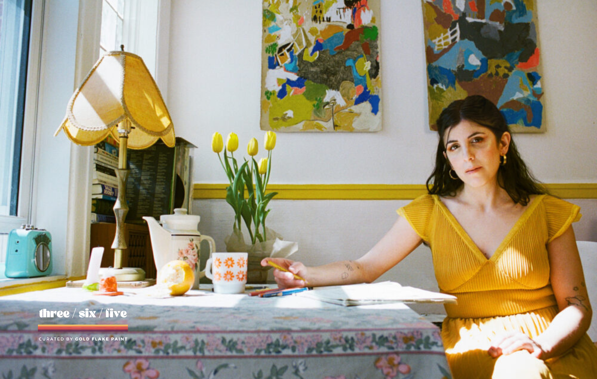 159: Ada Lea - blue baby frigidaire mini fridge