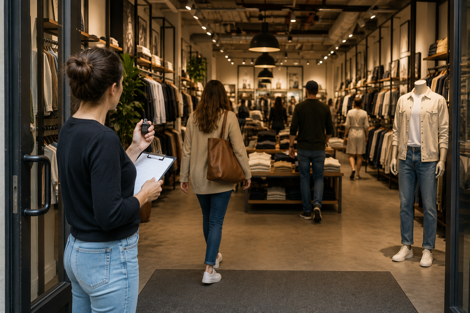 Why Retail Store Managers Are Ditching Manual People Counters for Dor