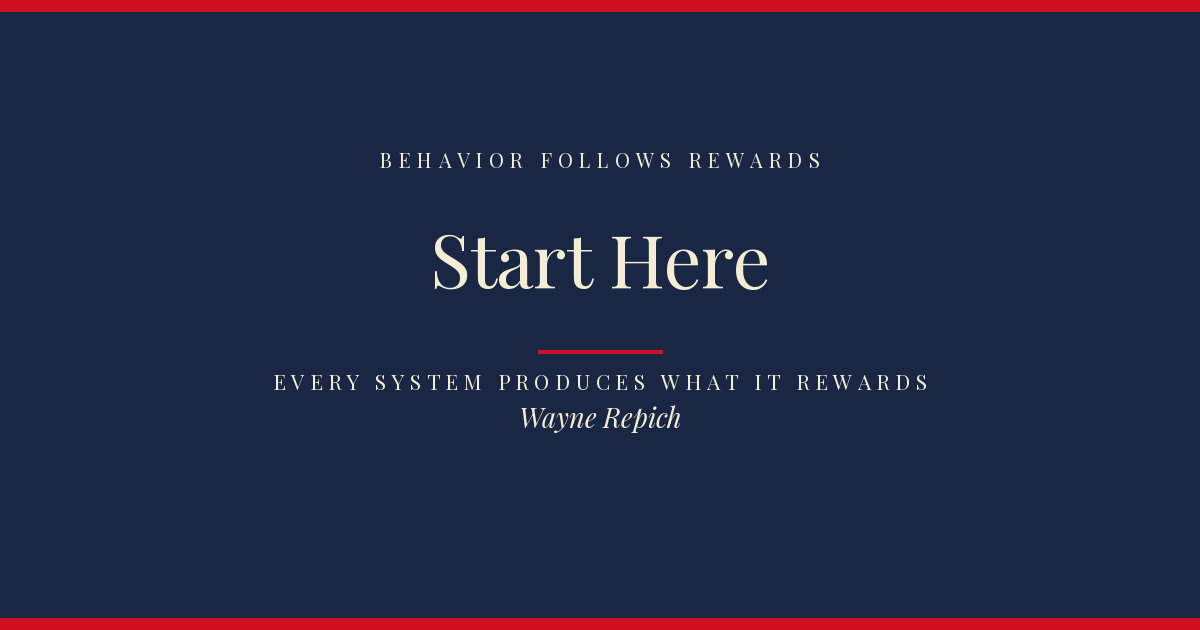 Behavior Follows Rewards — Start here.
