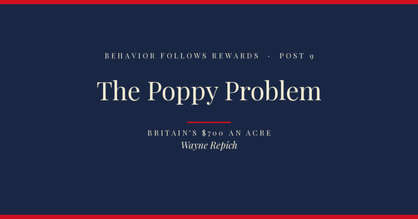 Behavior Follows Rewards — Post 9: The Poppy Problem