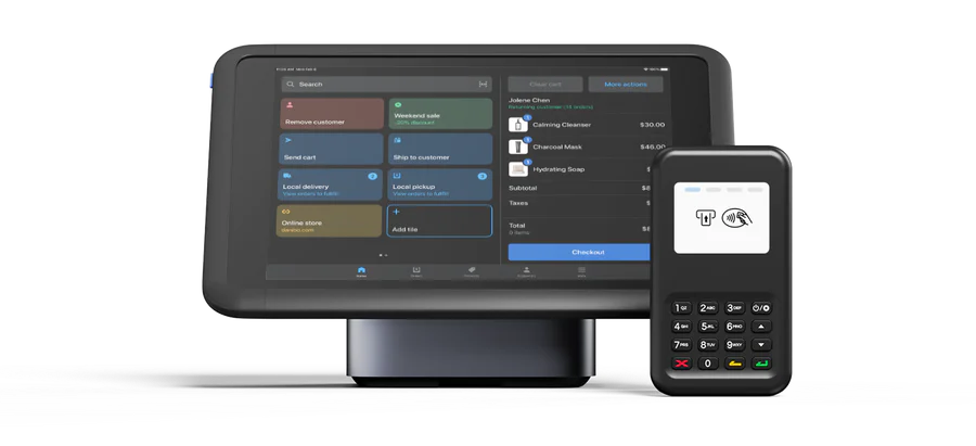 Image of Shopify POS system.