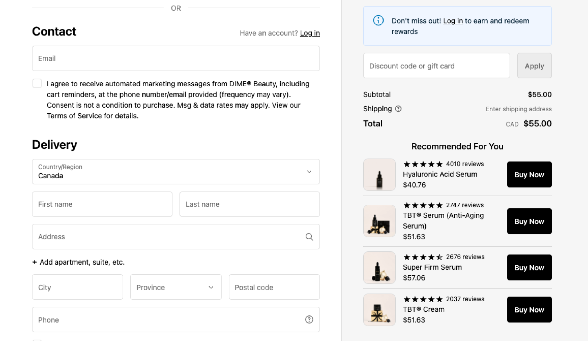 AI can add personalized recommendations into the checkout flow based on the customers preferences.
