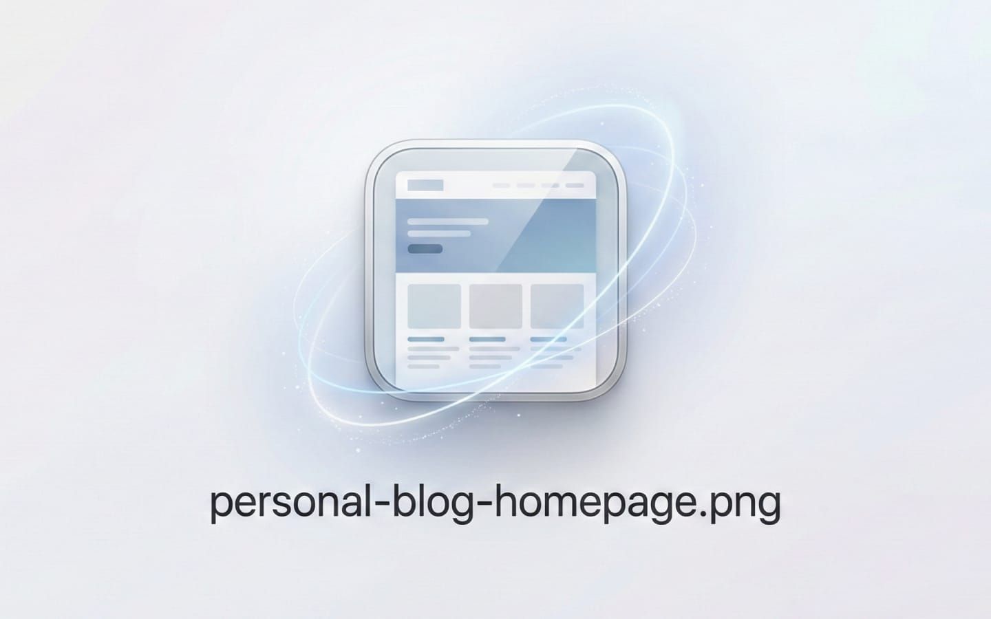 macOS screenshot icon with ai automation swirl