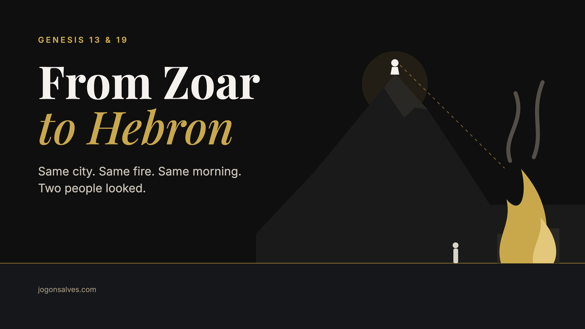 From Zoar to Hebron