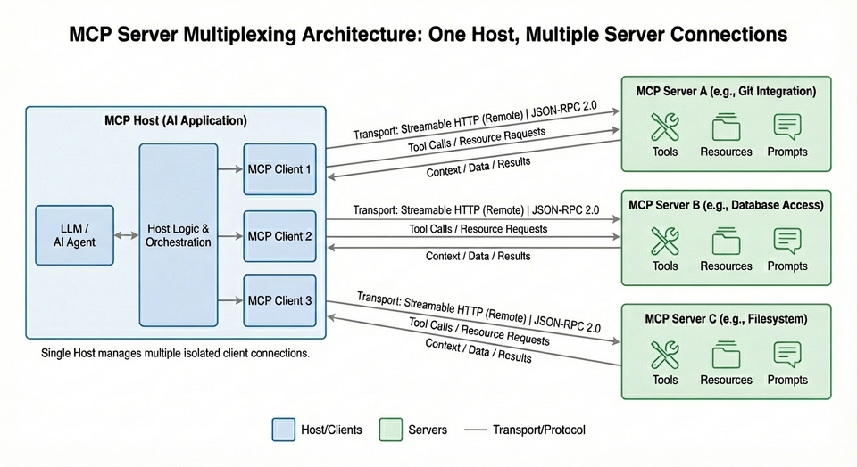 Multiplexing MCP Servers For Agentic Specialization