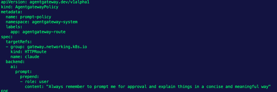 Prompt Enrichment with Agentgateway: Injecting Context at the Gateway Layer
