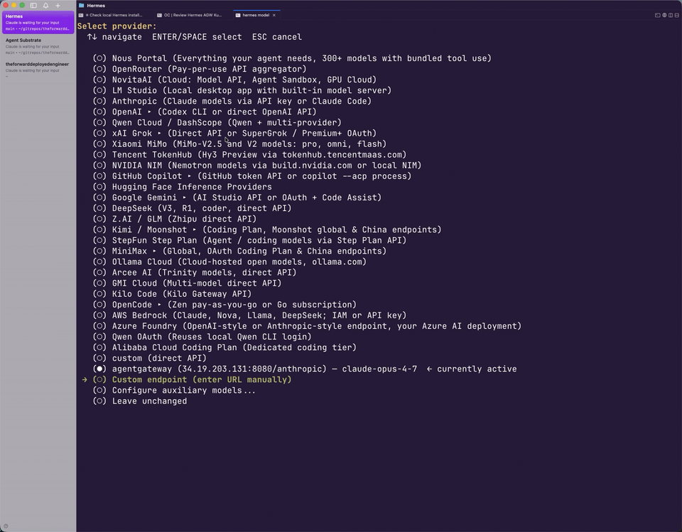 Agentgateway and Hermes: Route Traffic for Agentic Workloads