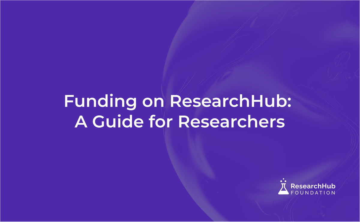 Funding on ResearchHub: A Guide for Researchers