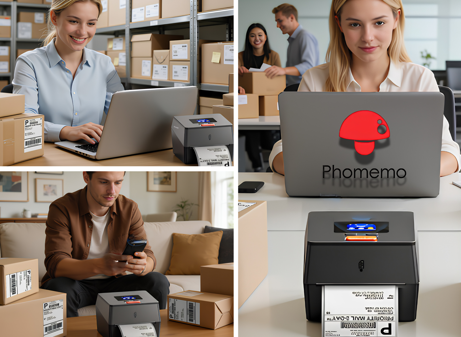 Phomemo Shipping Label Printer D420D: Upgrade Your Shipping