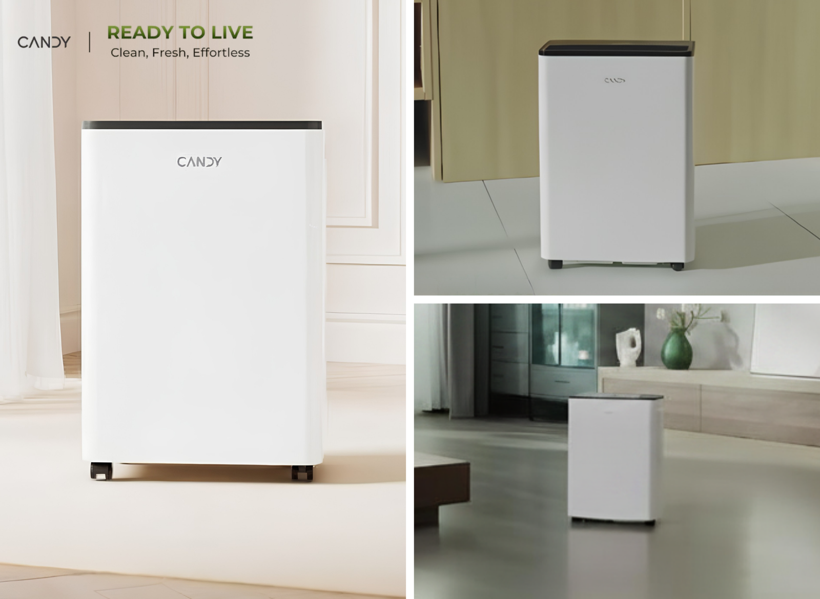 The Portable 2000 Sq.ft. Candy Dehumidifier: Control Humidity