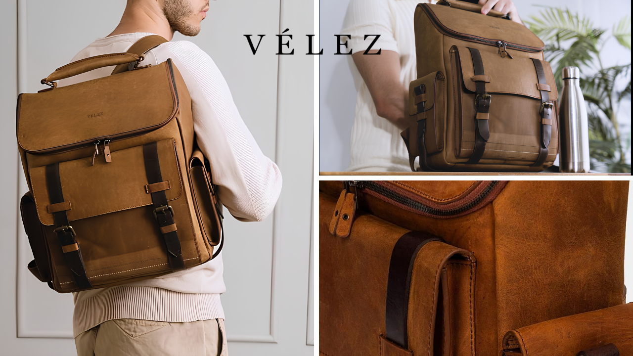 The VELEZ Backpack: A Premium Bag Built to Last