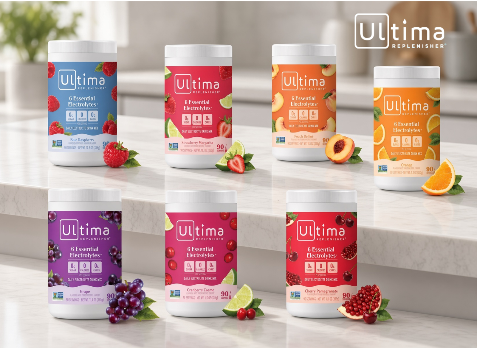 Ultima Replenisher Electrolyte Powder: Zero Sugar & Hydration