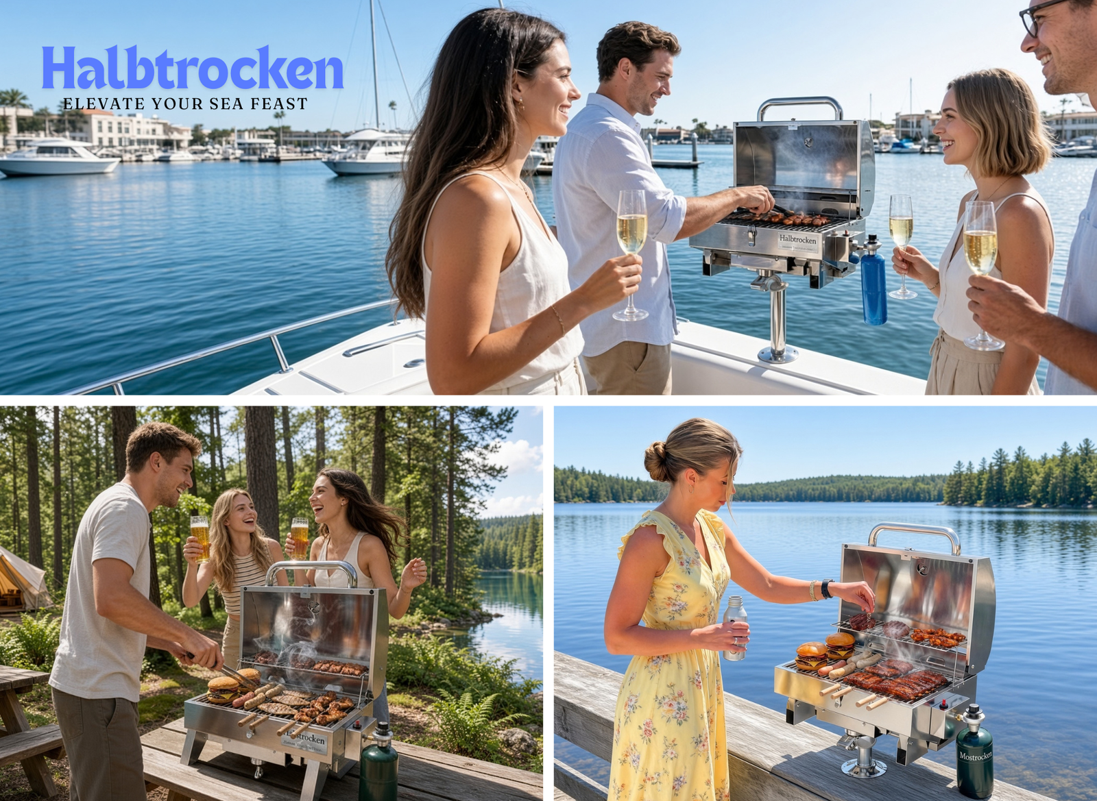 Halbtrocken Boat Grill: Marine-Grade Grills for Life on the Water