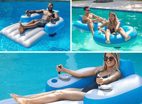 Cruise In Style With A Motorized Pool Float