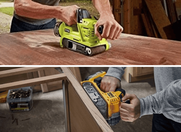 Tap Into Your Woodworking Skills With a Cordless Belt Sander