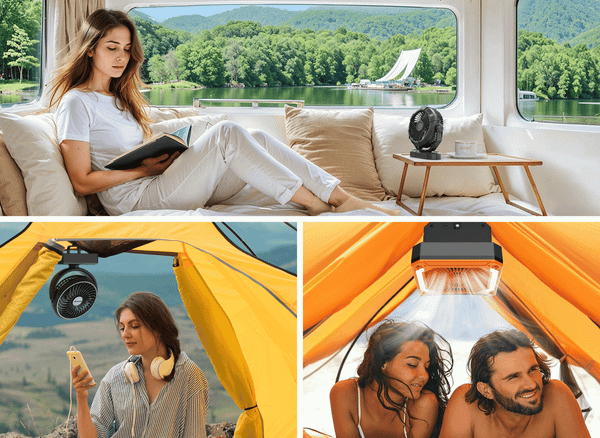 A Portable Camping Fan Is An Essential Camping Gear Item
