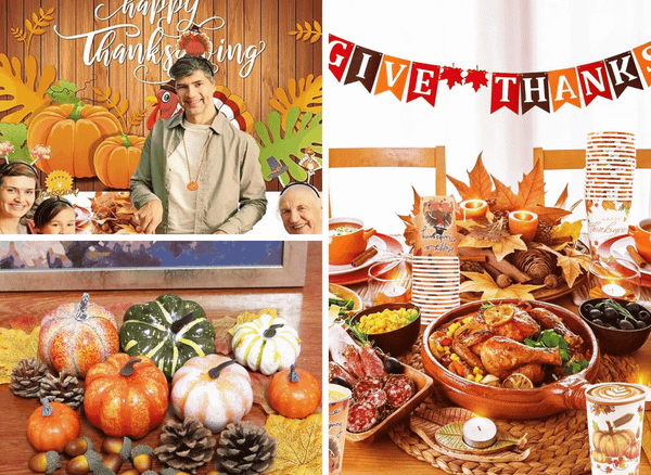 Thanksgiving Party Supplies & Decor Essentials