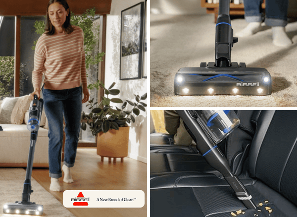 The BISSELL Cordless Stick Vacuum For A Quick Cleanup