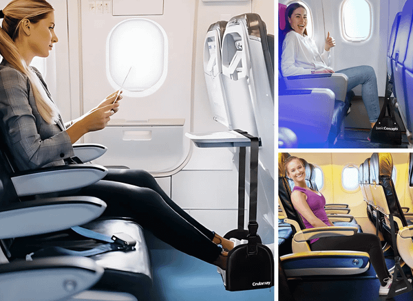 Transform Your Flight Experience With An Airplane Foot Hammock
