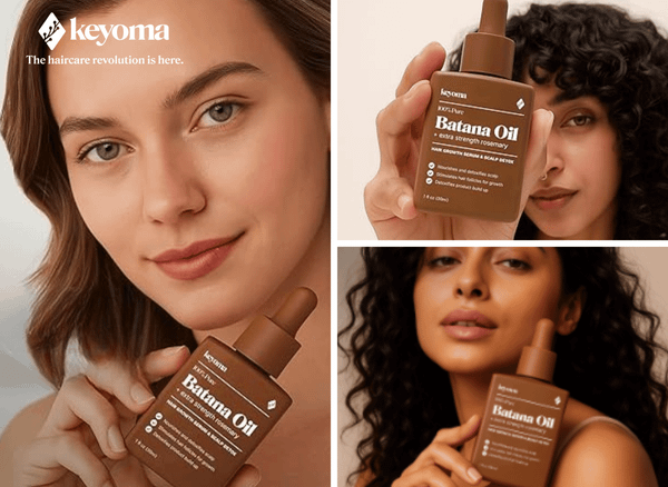 Keyoma Batana Oil With Rosemary To Help Promote Hair Growth