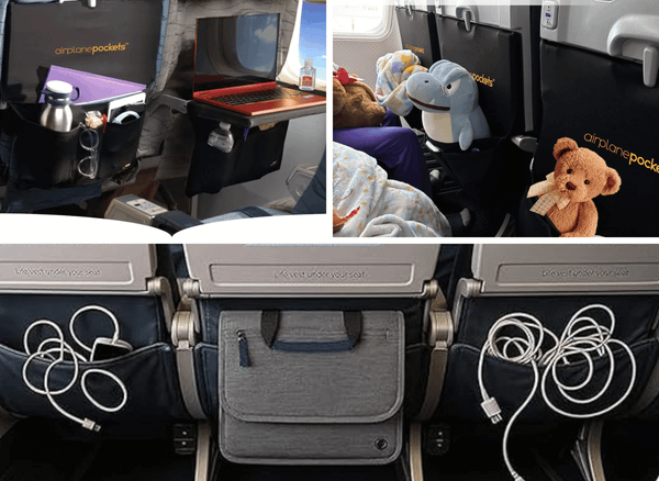 How to Make Flying More Comfortable With Airplane Pockets