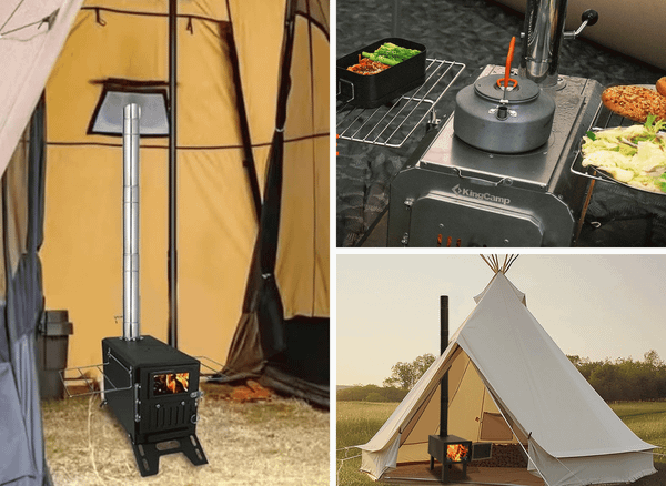 Keep Warm With A Portable Wood-Burning Camp Stove