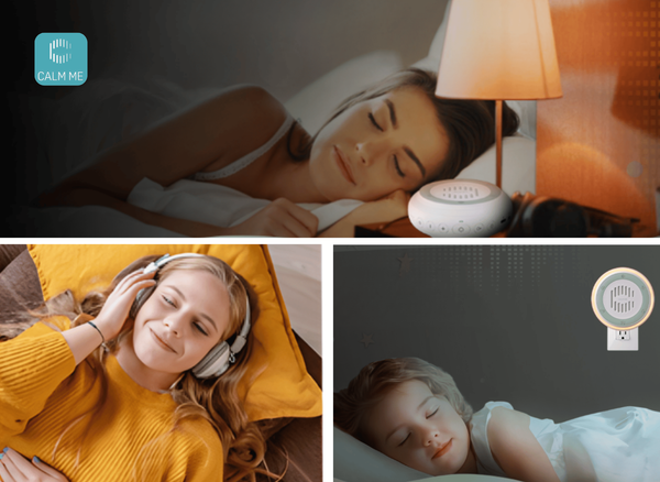 Calm Me Sound Machine White Noise Machine Is a Game-Changer