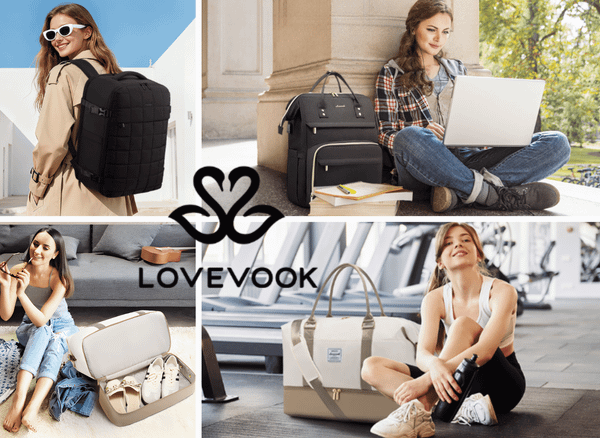 Lovevook Backpack: Stylish, Spacious & Carry-on Travel Bags