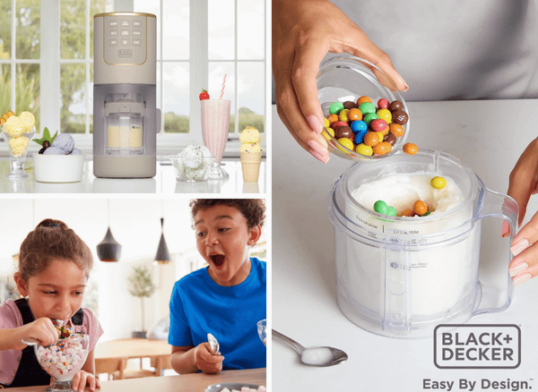 Create A Perfect Pint: Black & Decker Ice Cream Machine