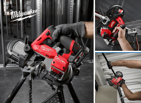 Milwaukee Cordless Band Saw M12 FUEL: Small Size, Big Power
