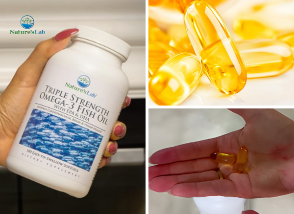 Triple Strength Omega-3 Advantage with Nature's Lab Fish Oil