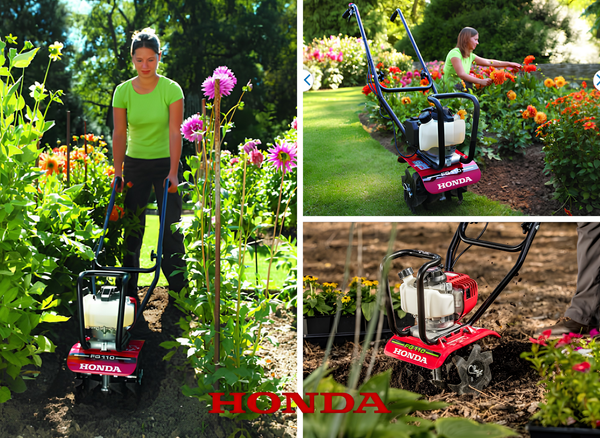 The Compact Design Of The Honda FG110 Mini Tiller Cultivator