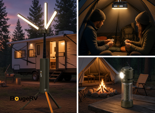 BougeRV Light: Telescopic & Area Lights for Outdoor Adventures