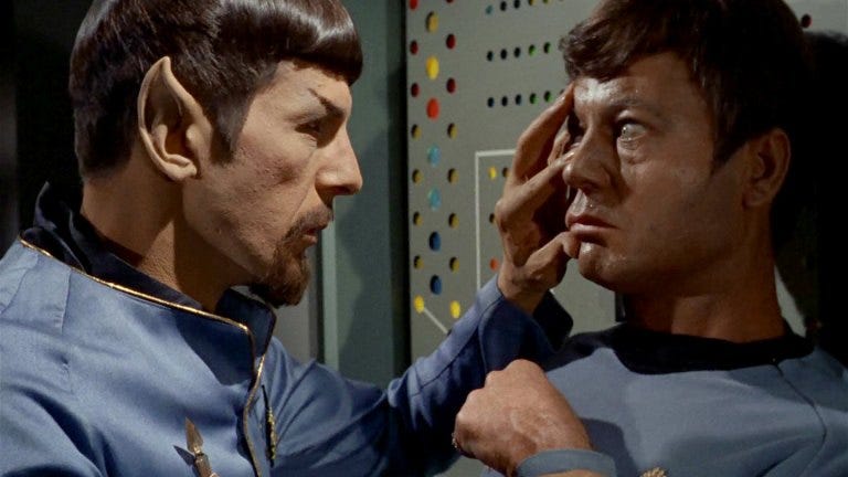 Mind meld came from Star Trek, which inspires the game of thinking alike