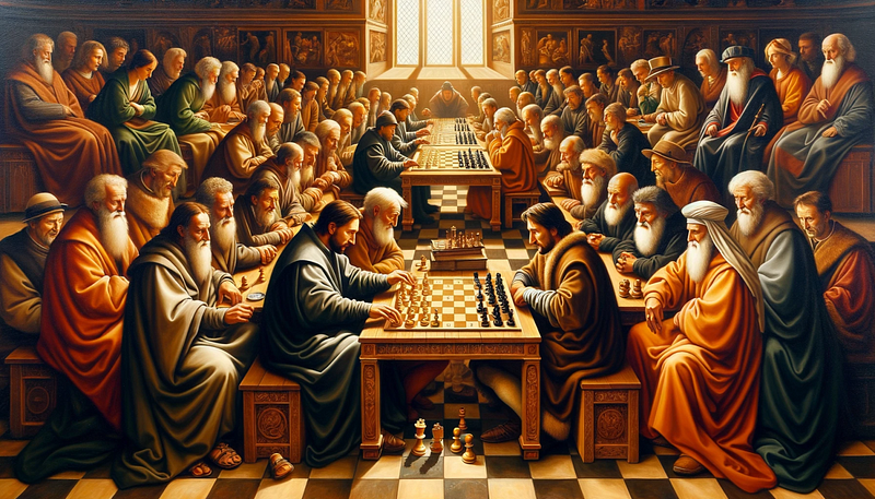 Here’s an example of how Einstellung Effect plays out: A chess player, accustomed to a specific opening move, might overlook a better strategic move because they’re fixated on their familiar approach. This can lead to missed opportunities or even a loss, despite having played many games. (image source: Barr)