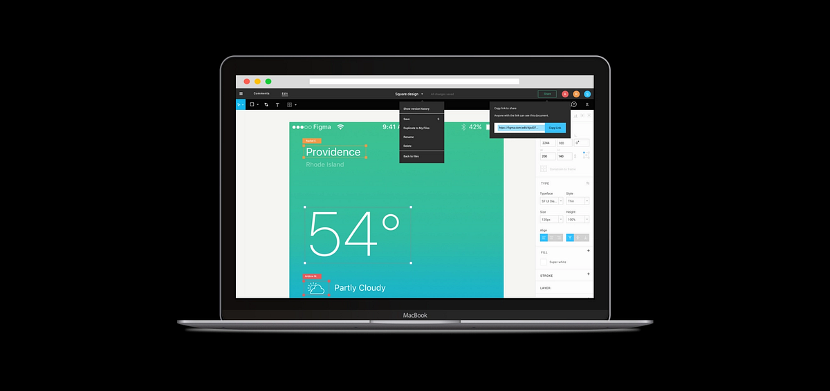 The original objective behind Figma was to enable “anyone [to] be creative by creating free, simple, creative tools in a browser.” Cofounders Dylan Fields and Evan Wallace wrote these words in 2012. Image shows the first views of Figma’s closed beta in 2015. (image source: Figma)