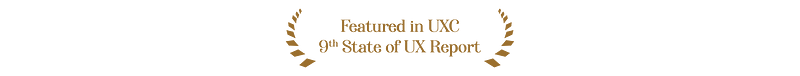 Featured in UX Collective’s 9th State of UX Report: December 5 2023