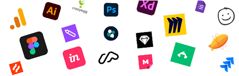 It was a beautiful time because people were interpreting how a new design language could exist in the digital world. And the collaborators were plentiful: InVision, Axure, Balsamiq, Sketch, Zeplin, Abstract, UXPin, Framer and Figma (image source: rentechdigital)
