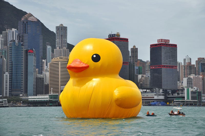 Over time, we as designer will take any challenge, including super cycles, like a duck to water. We will discover that we are naturally good at challenges. (image source: Kwok, CNN)
