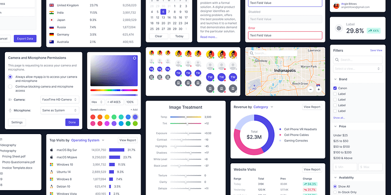 It may look beautifully organised like portraits, but could be downright messy, especially for new users, similar to post-its left on a wall. And when a new designer walks to an entire wall of documentation, they are left drowning, not knowing where to start or look. (Image source: Shantanu Kumar)