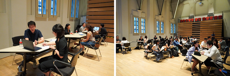 Feedback is a gift. Take your portfolio to various people and settings to get the right critique. The more you understand the point of view of others, the better chances there are that your portfolio resonates with design managers and other stakeholders (image source: DBCS)