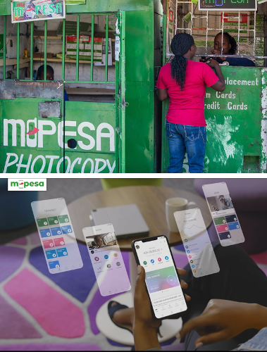M-Pesa started out as an innovative hack to help the unbanked transfer money and make payments. Today, it is Africa’s most successful mobile money service, providing access to financial services for millions of people (image source: M-Pesa)